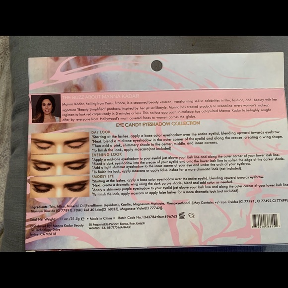 Manna Kadar eye candy eyeshadow collection - Picture 3 of 3
